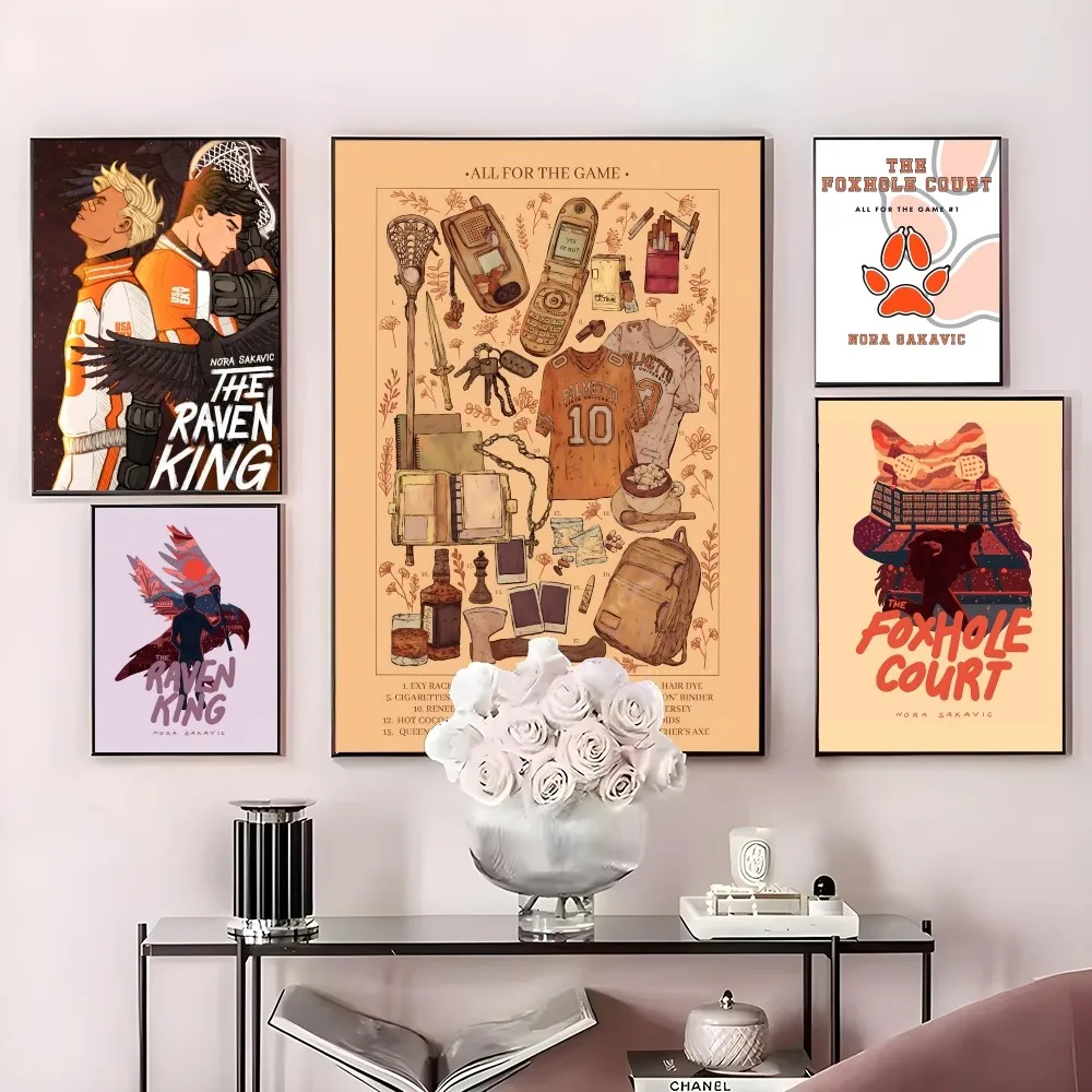 

THE FOXHOLE COURT-All for the Game Poster HD art sticky wall waterproof home living room bedroom bar aesthetic decoration