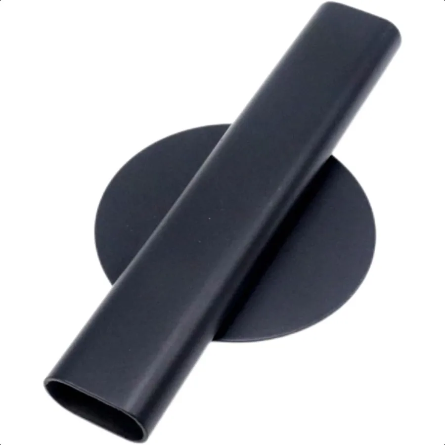 壁掛けフラワーチューブ 6.3インチ 花用金属花瓶 粘着式壁掛けフラワーホルダー装飾 ミニマリストオープンチューブデザイン用