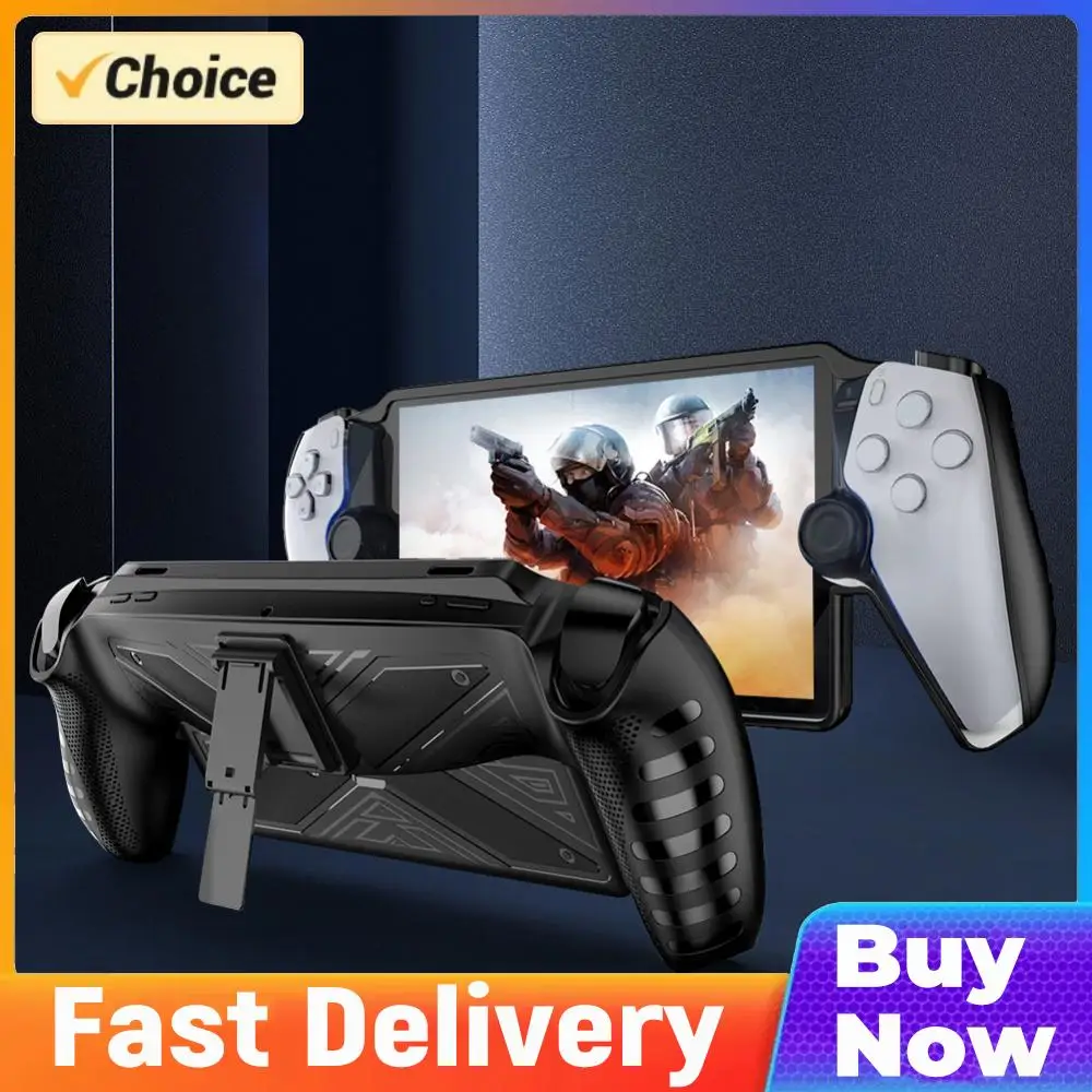 capa-protetora-com-suporte-para-console-de-jogo-capa-protetora-a-prova-de-choque-anti-risco-para-ps5-portal