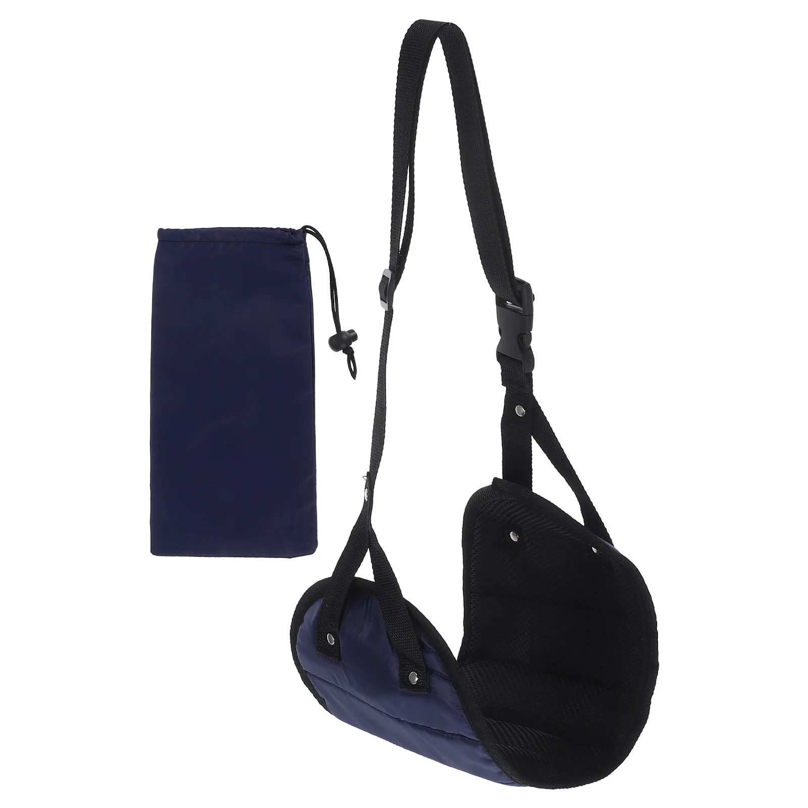 

2Pcs Airplane Foot Hammock Portable Travel Footrest for Long Flights Leg Support on Plane Train Office Comfortable Foot