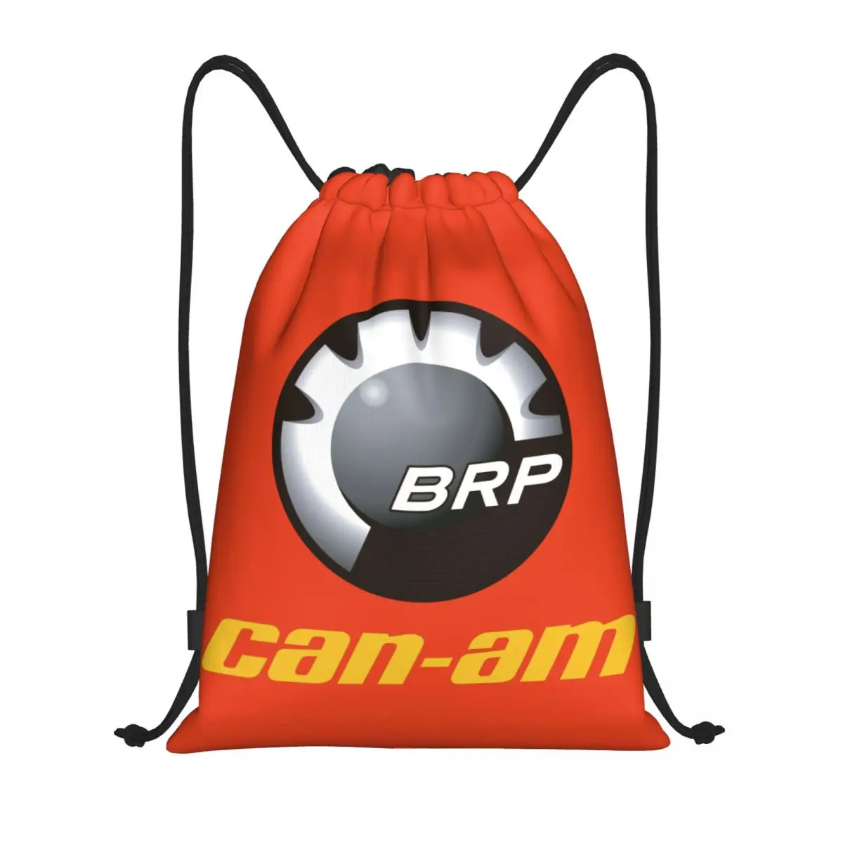 Mochila con cordón y logotipo personalizado BRP ATV Can Am para hombres y mujeres, bolsas ligeras para gimnasio, sacos deportivos para entrenamiento