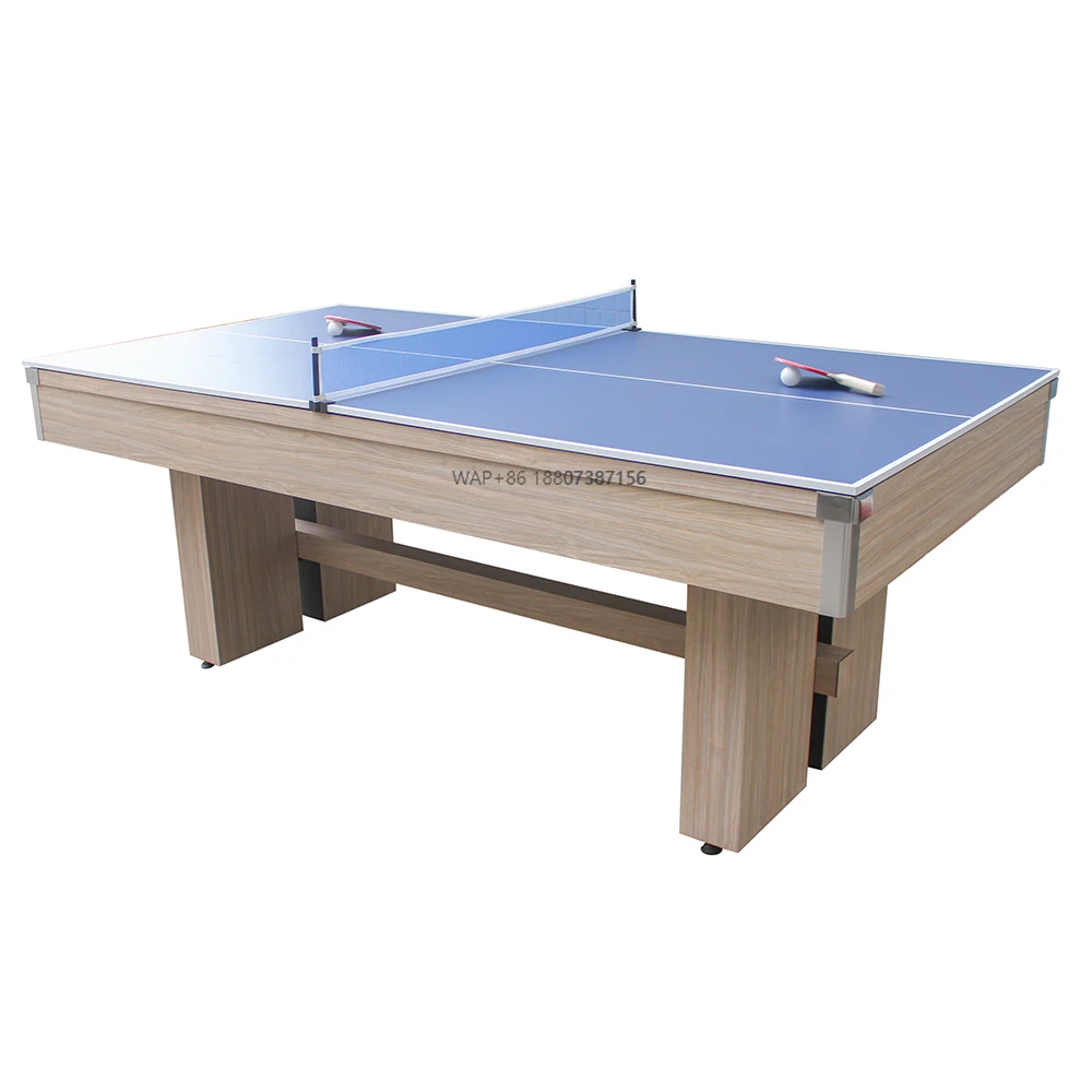 Sports & Entertainment Home Use 3-in-1 Pool Billiard Table Multi-Game Table for Adults
