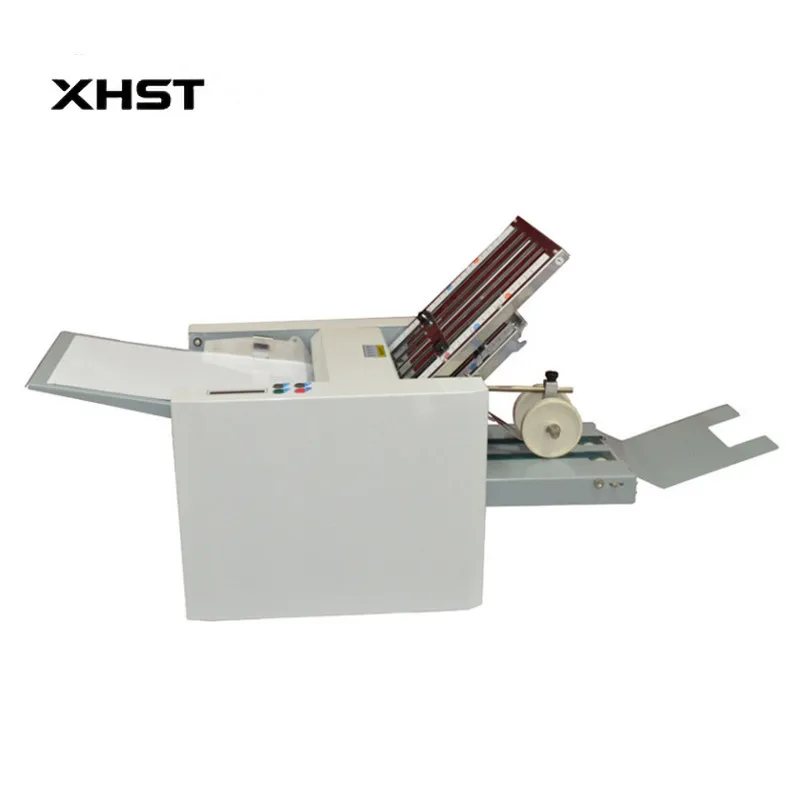 SG-02-4 Desktop A4 Size 4 Folding Plates Paper Folding Machine For Sell