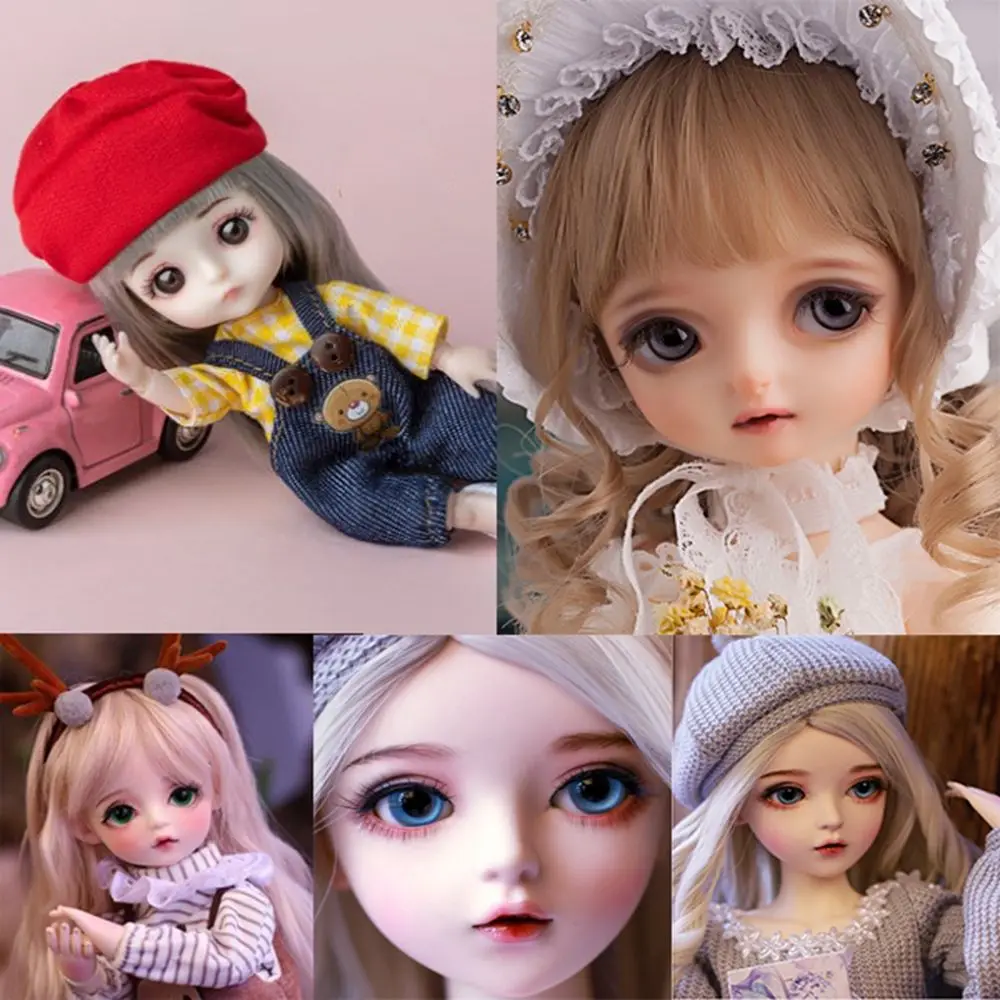 24mm 30mm Blue Brown Green Doll Acrylic Eyes Doll Eyeball For BJD Doll Making Crafts DIY Eyes Accessories Doll Animals Parts