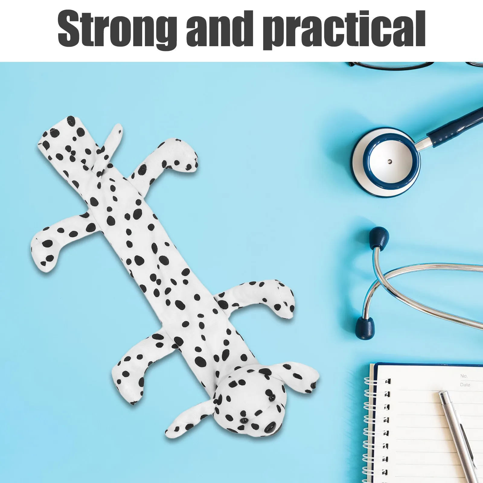 2Pcs Cute Animal Shape Stethoscope Sleeve Soft Neck Protector Cover Cartoon Design for Doctors Nurses Child Patient Engagement