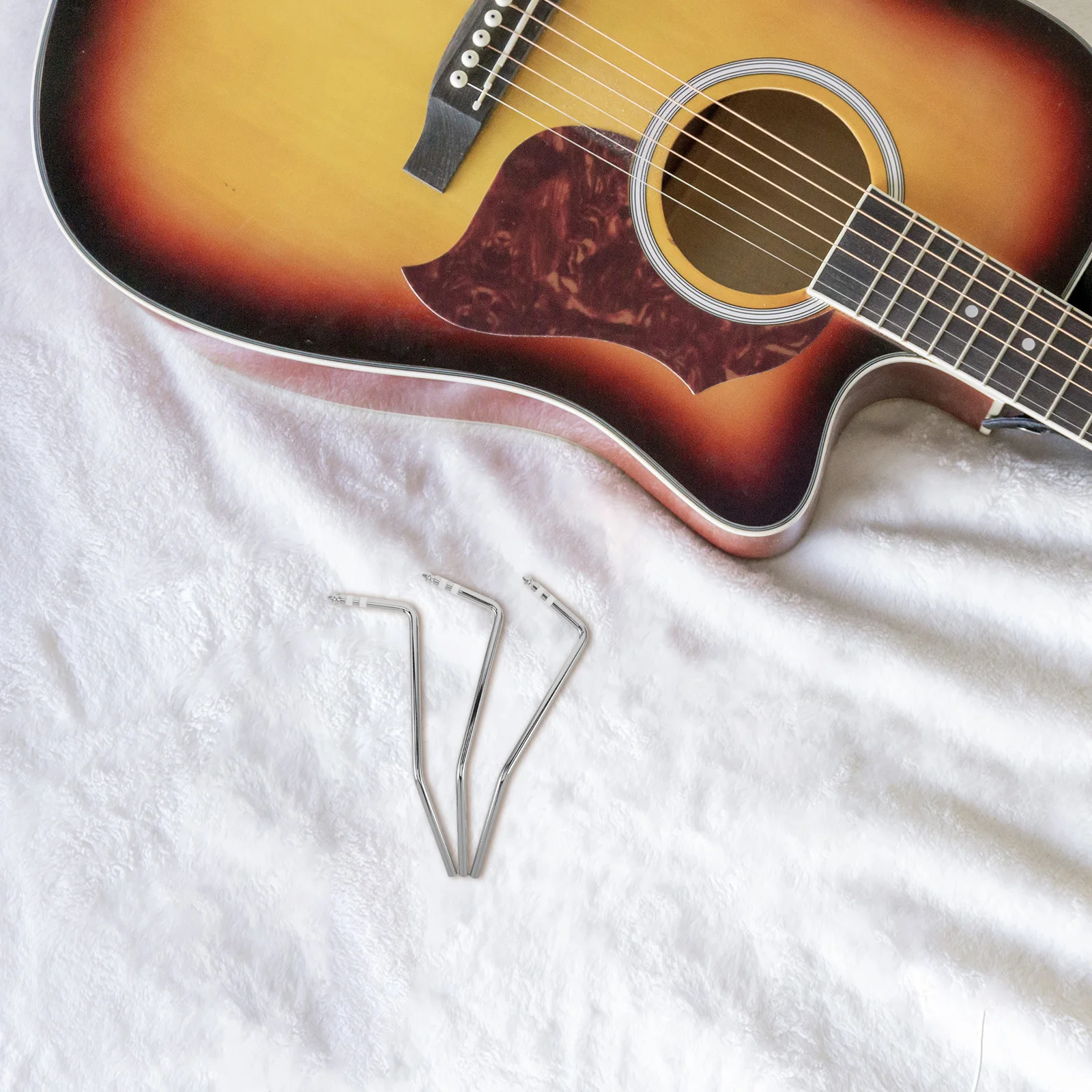 

3pcs Electric Guitar Whammy Bar Direct Insert Metal Vibrato Arm For Stable Tuning Replacement Part Accessory Instrument Parts