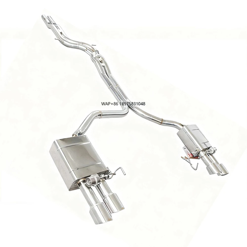 

Stainless Steel Smart Valved Exhaust System for C7/C8 3.0T - Factory Direct Sale