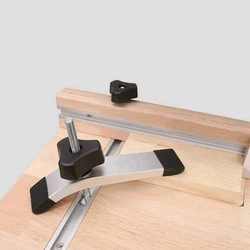 2Set T Slot Bolts M6 Handle T-slot Slider Miter T-track Jig Screw Fixture For Table Saw Router Chute Rail DIY Woodworking Bench