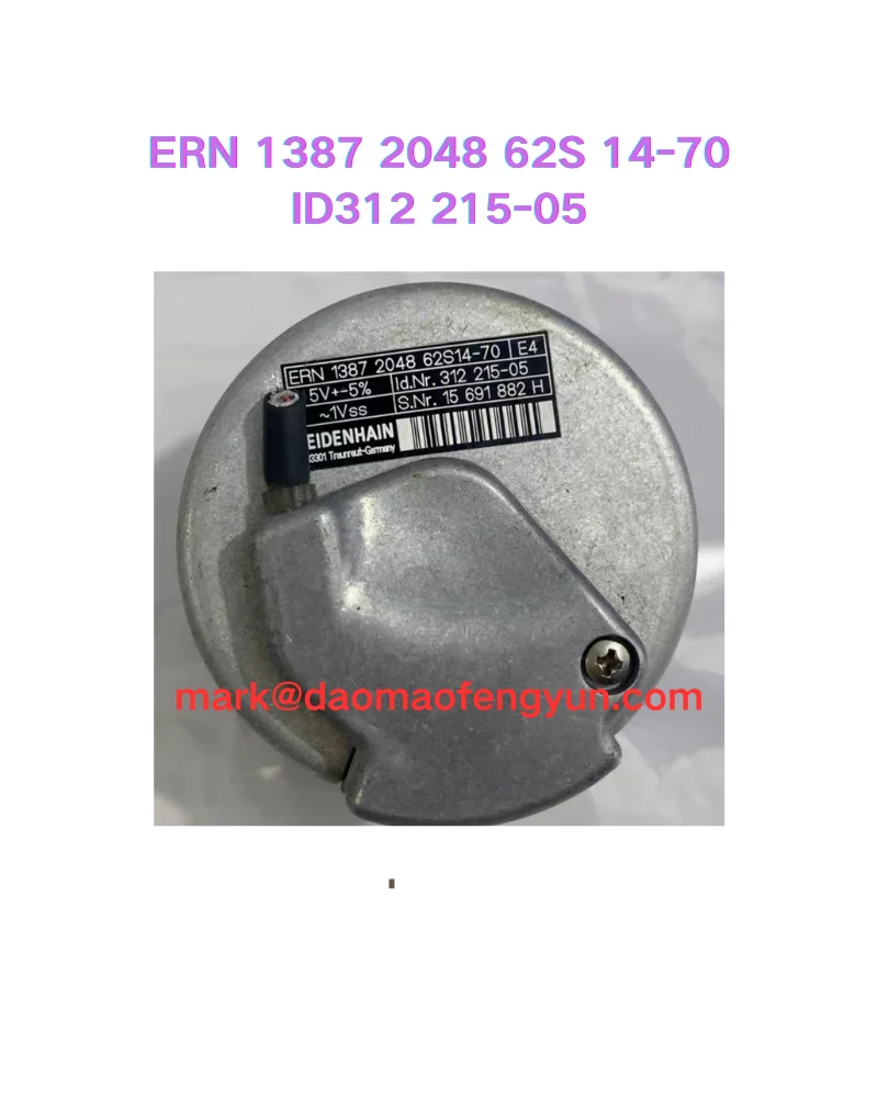 ERN 1387 2048 62S 14-70 ID312 215-05 Second hand encoder testing OK,