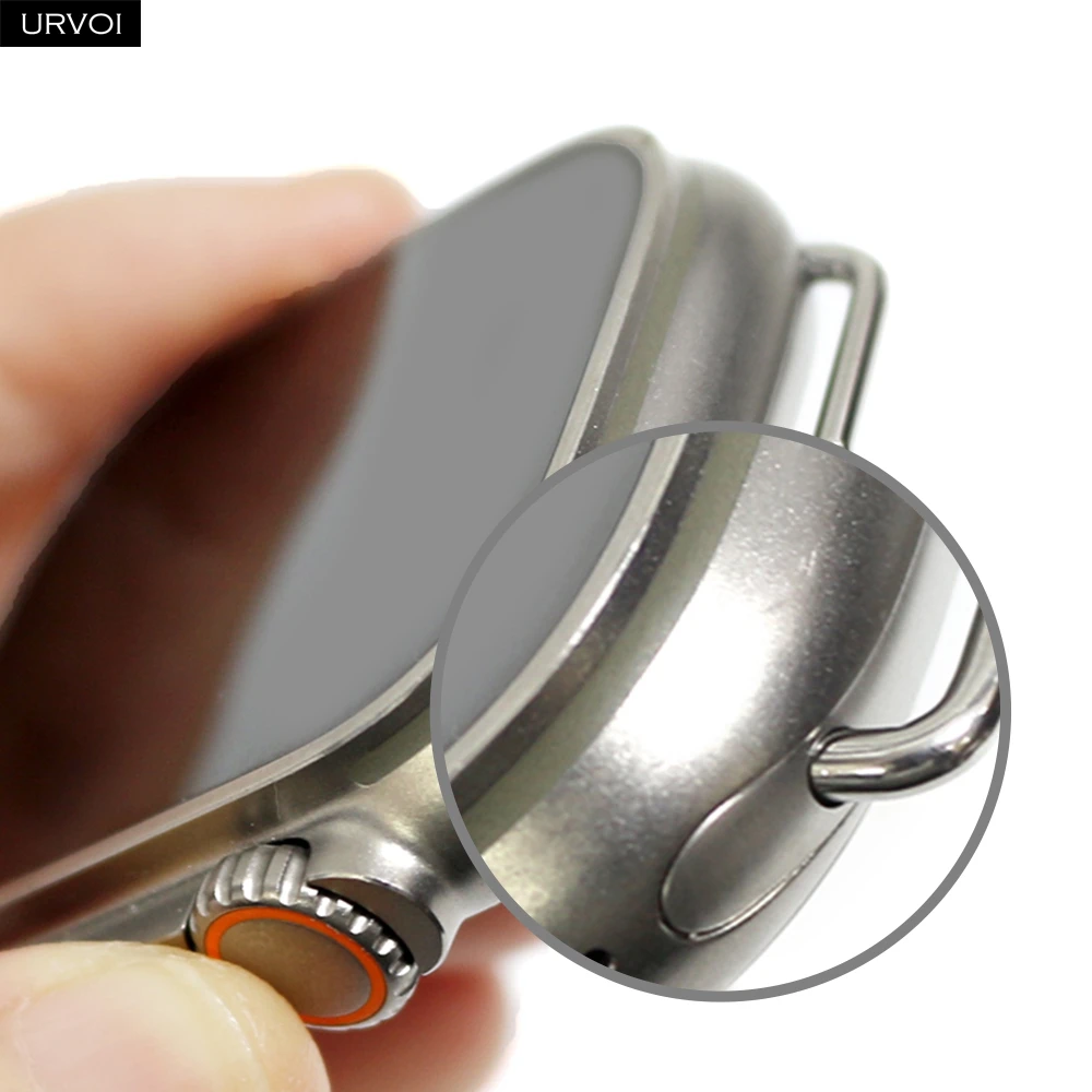 URVOI Nahtlose Edelstahl-Adapter für Apple Watch Ultra 3 2 1 Serie 11 10 9 87654 SE Präzisions-CNC-gefertigte Anschlüsse
