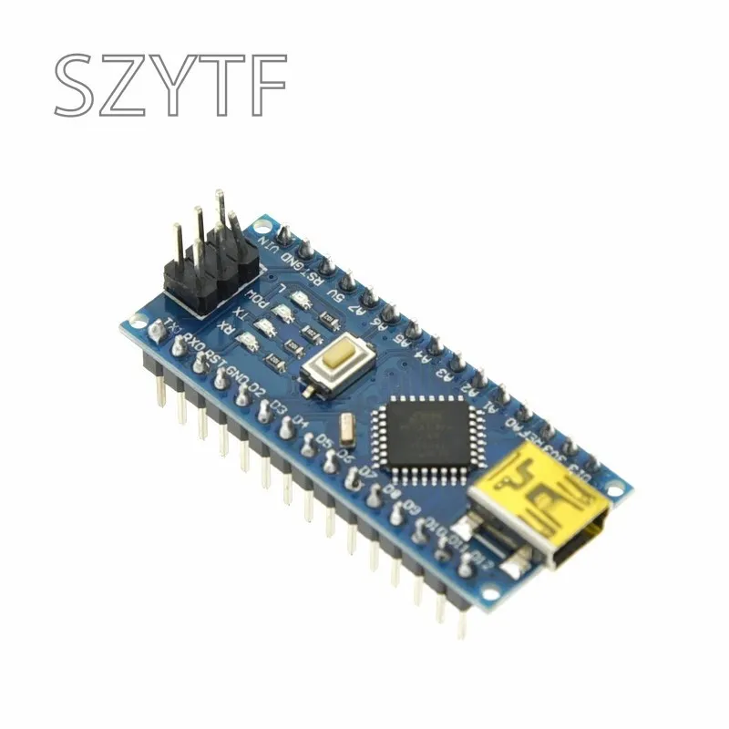 Nano Micro USB With The Bootloader Compatible Nano V3 Red Controller for Arduino CH340 USB driver Nano v3.0 ATMEGA168P