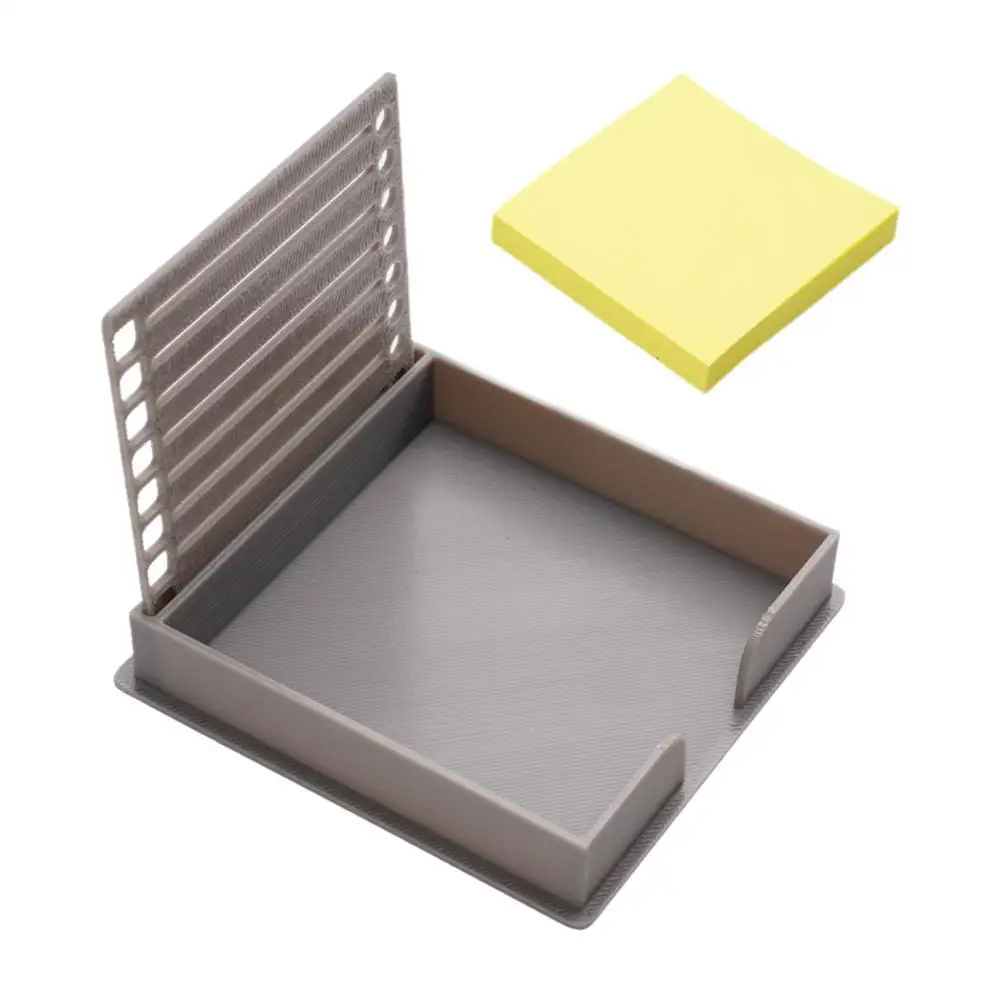 Sticky Note Dispenser Note Holder Note Organizer Self-adhesive School Students Notepad Stationery Office Supplies X0h5