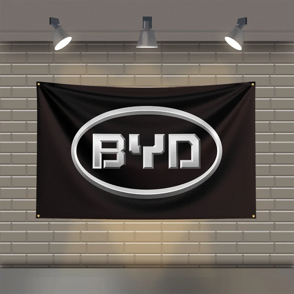 

3x5 Ft B-BYDs Racing Flag Polyester Printed Cars Flags for Room Garage Decor