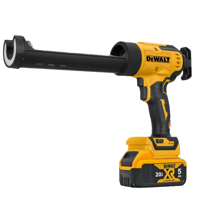 Dewalt Electric Caulking Gun Glass Glue Gun 6 Speeds 10oz Cordless Silicone Gun Filling Sealing Caulking Tool for Dewalt Battery