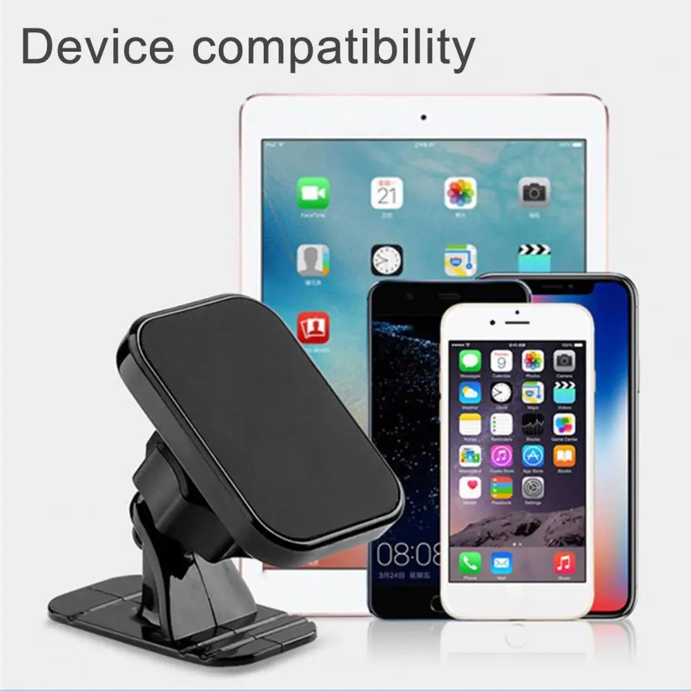 Useful Car Mobile Phone Stand  Thickened ABS Car Mobile Phone Holder  Center Console Anti-slip Cellphone Holder