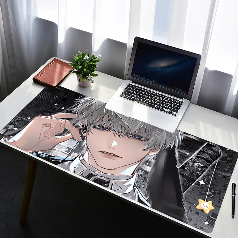 

Mouse Pad Laptop Rubber Extended Desktop Mat Computer Gamer Mousepad Love And Deepspace Xavier Gaming Accessories Keyboard Pad