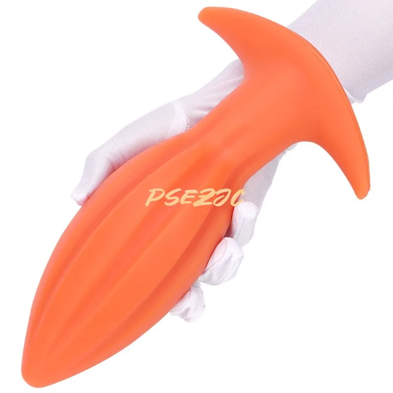 A Large Silicone Anal Dilator That Can Be Used for Both Men and Women To Stimulate Adult Sexual Pleasure When Going Out