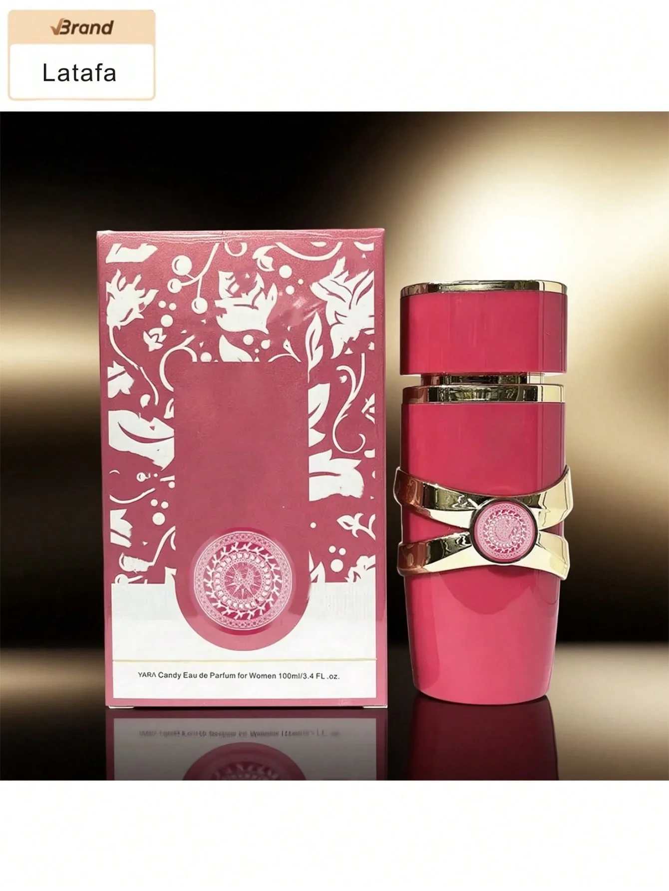 

Latafa 100ml Eau De Spray, Long-Lasting Floral Scent, Elegant Floral Fragrance, Alcohol Matrix, EDP, gift sets for women