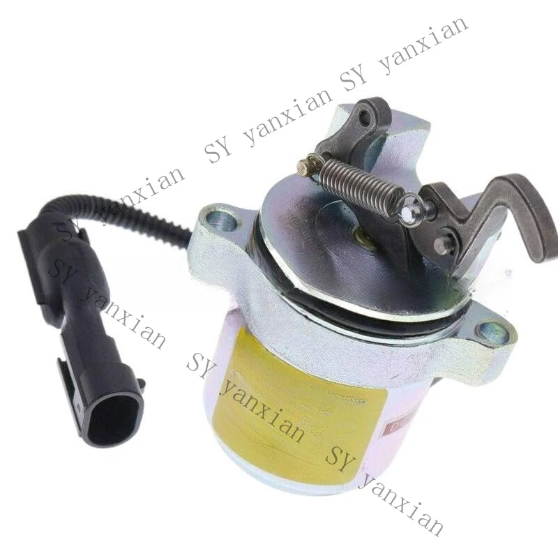 SY+ Fuel Stop Solenoid 12V 04287114 04287581 for Deutz F3M F4L F4M F3L2011 F4L2011    （Translation note: The model numbers and p