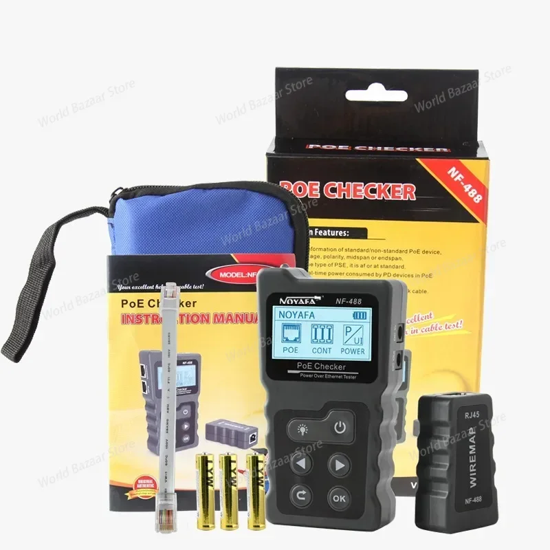 

The NF488 automatic POE voltage load circuit power remote line connection camera,fully functional and easy to use,user-friendly