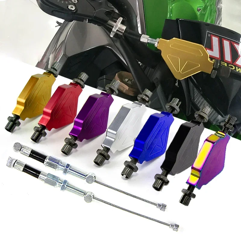 SDTW دراجة نارية سهلة سحب نظام القابض حيلة رافعة كابل سحب لكاواساكي نينجا سوزوكي GSXR العالمي على الطرق الوعرة الترابية دراجة الطرق غير الممهدة