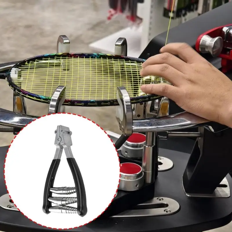 

Tennis Racket String Machine Badminton Stringing Clamp 3/4 Spring Starter Clamp Clamping Tool Tennis Equipment Enduring 24BD