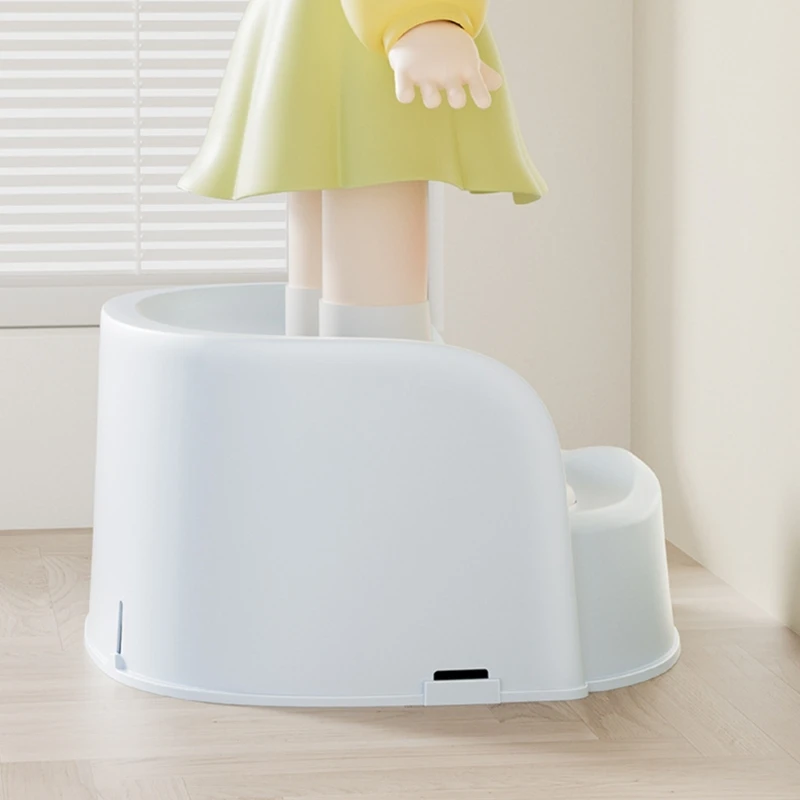 Assento elevatório prático para crianças pequenas, com design semi-fechado, cinto segurança conversível, cadeira banco