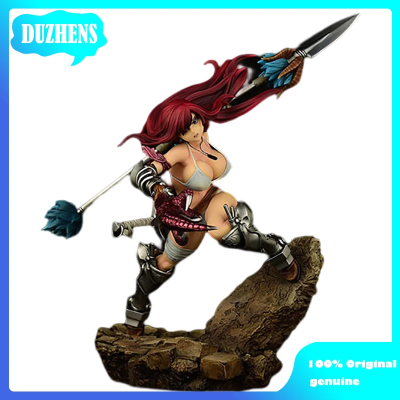 

100% Original:FAIRY TAIL Erza Scarlet knight Ver.31.5cm PVC Action Figure Anime Figure Model Toys Figure Collection Doll Gift