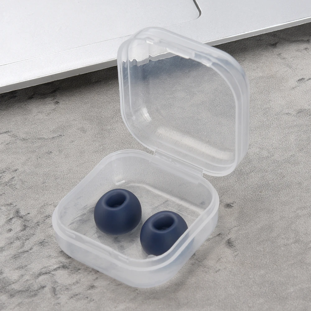 6Pcs Silicone Ear Tips for Anker Soundcore P40i Earbuds Eartips TWS Tips headphones Earplugs With filter screen view 6
