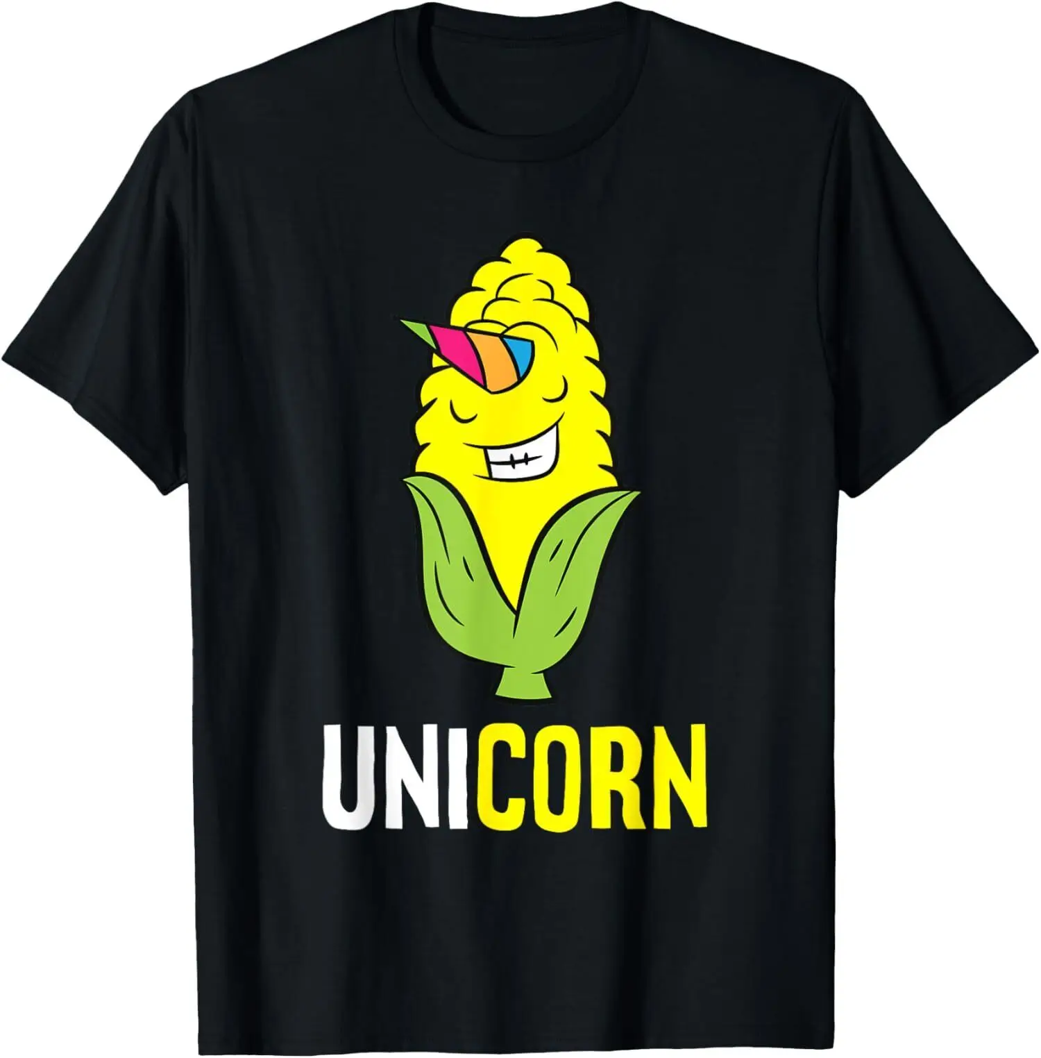 New Limited Uni Corn Cute Unicorn Funny Corn Halloween T-Shirt Made In USA