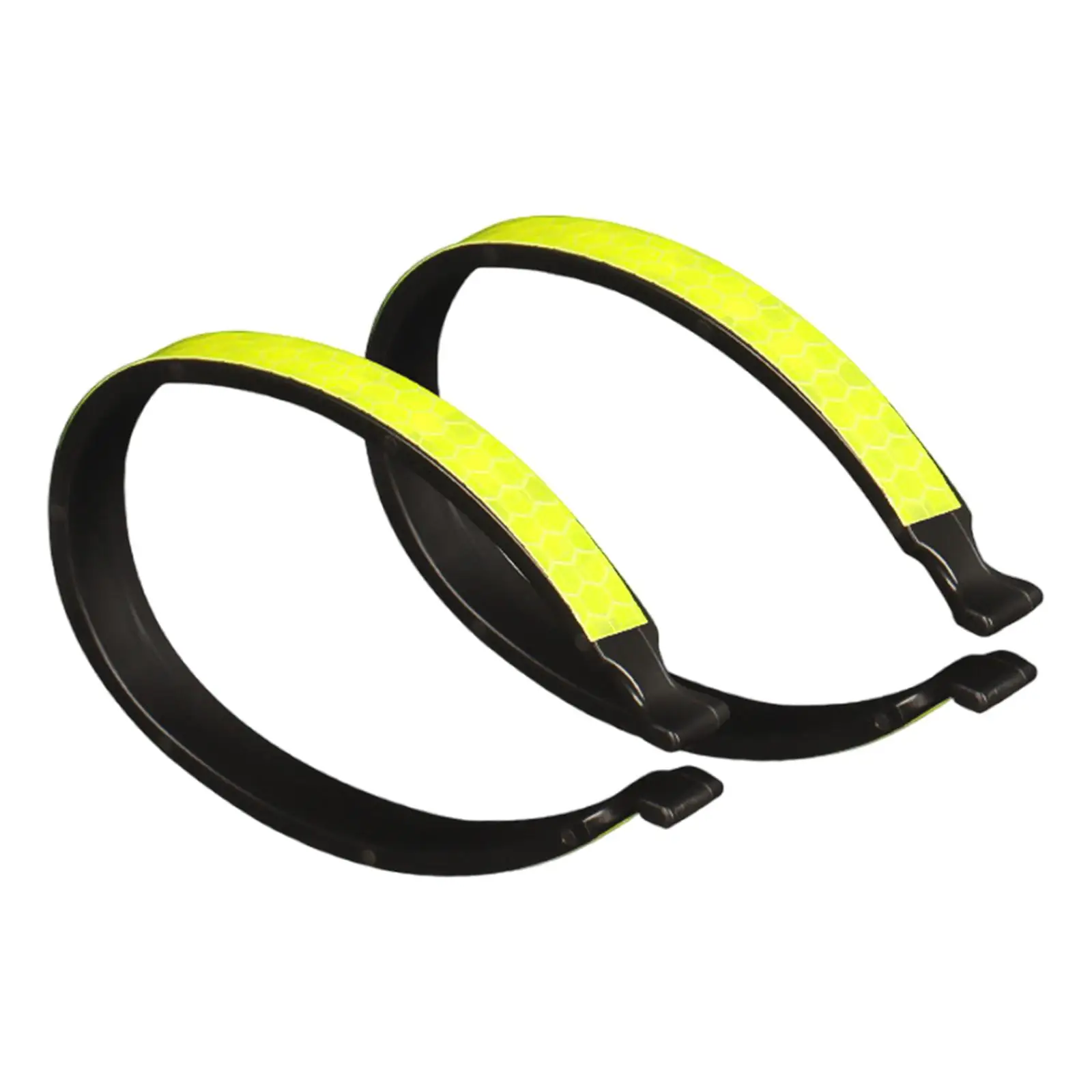 2x Bicycle Safety Pants Clips Cycling Ankle Safety Band Runners Cycling Trouser