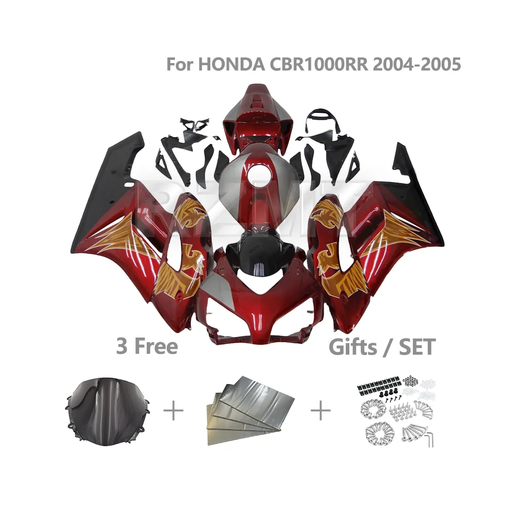 

Комплект обтекателя мотоцикла для HONDA CBR1000RRR 2004-2005 CBR 1000RR ABS, инъекционные индивидуальные обтекатели, комплект деталей для кузова H1005-1013b