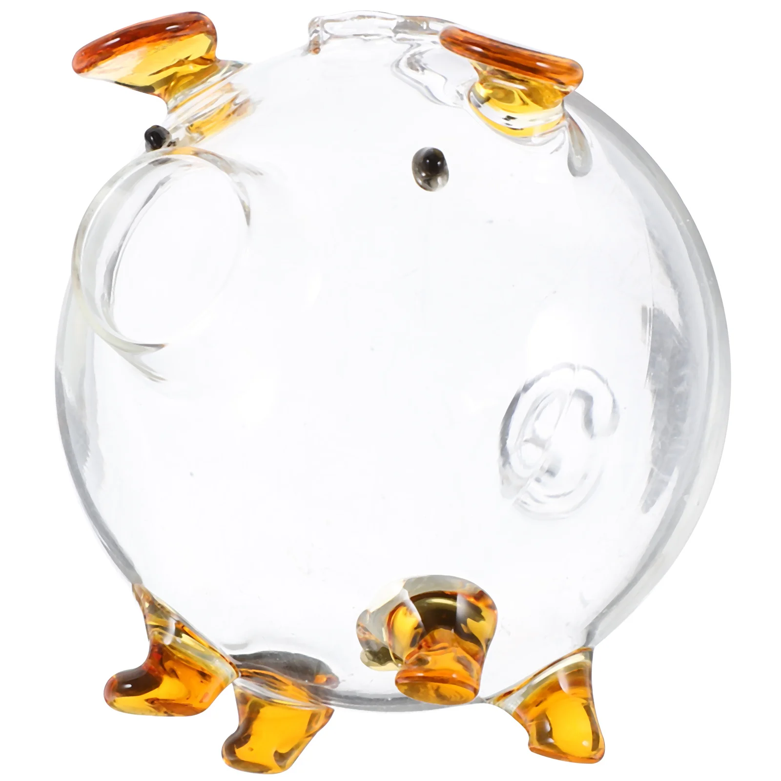 Doorzichtige spaarpot glazen spaarpot voor kinderen Muntbank met grote capaciteit Creatief transparant ontwerp Cultiveert financieel beheer