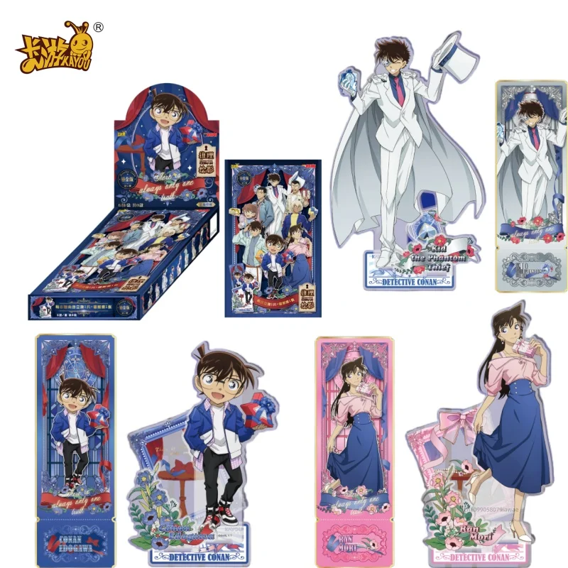 

KAYOU подлинная подставка для детектива Конана, новая разумная тень, позолоченная версия, коллекционная карта первого выпускного, периферийные устройства в стиле аниме, подарок