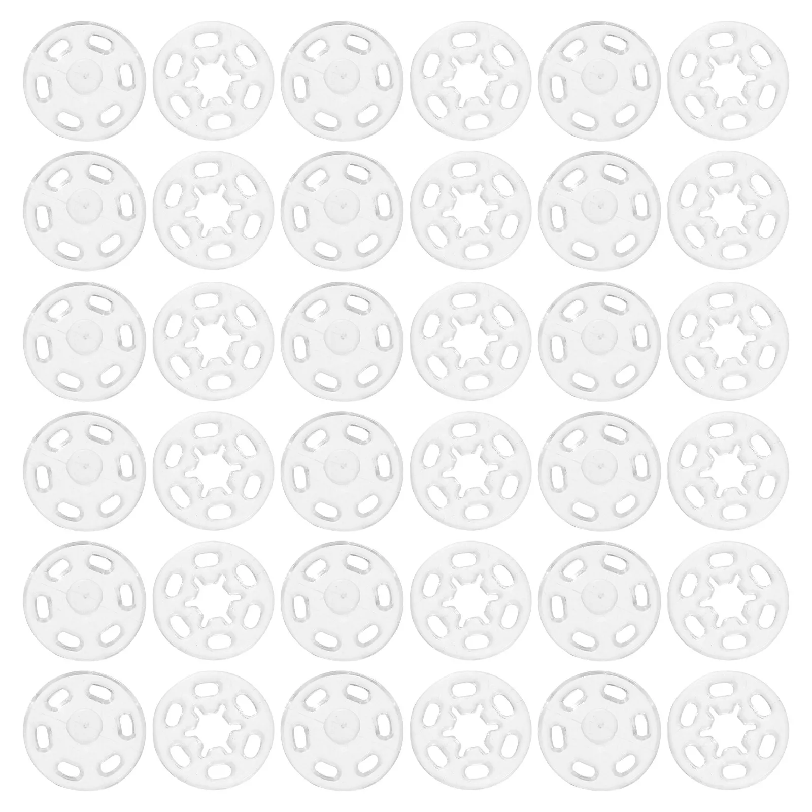 2 Sacs de boutons-pression en plastique exquis pour chemises et chemisiers, protection anti-déchirure pour vêtements