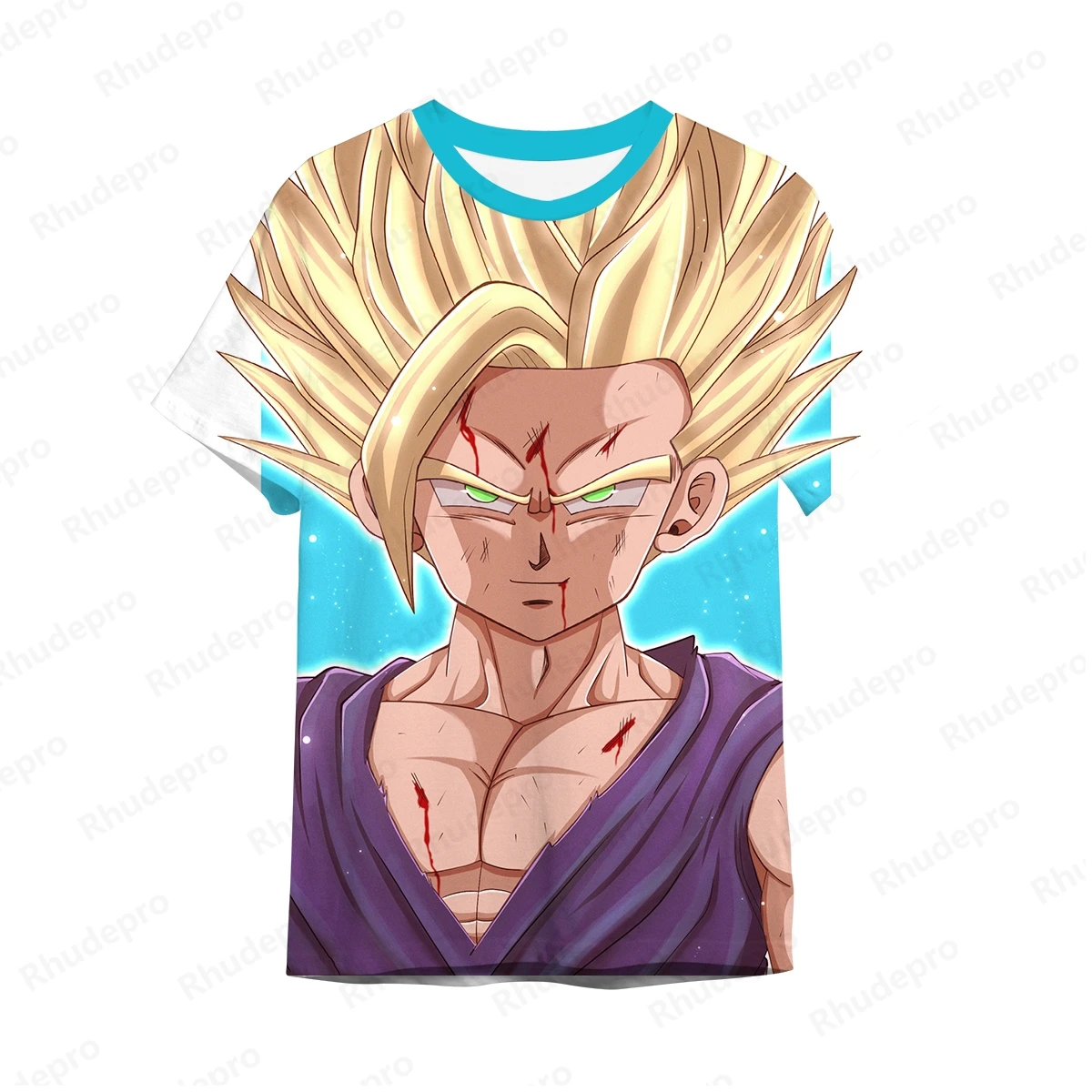 Vegeta Goku Dragon ball Anime Harajuku Style T-Shirt Men New T-shirts 2024 Hip Hop Trend Anime 5XL Super Saiya Short Sleeve Y2k