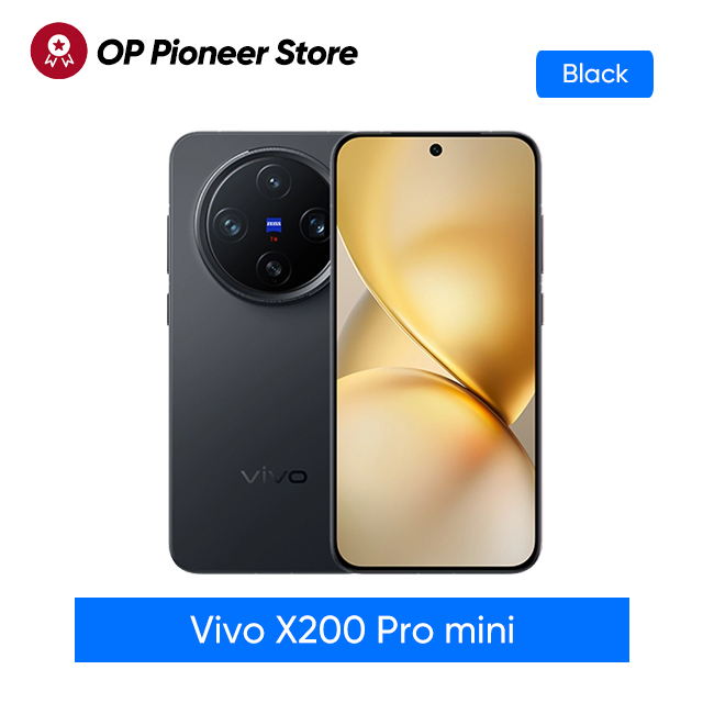  Vivo X200 Pro Mini Mobile Phone 6.31"AMOLED 120HZ Display   Dimensity 9400 Android 15.0 OTA 5700mAh 90W Charge 50.0MP 