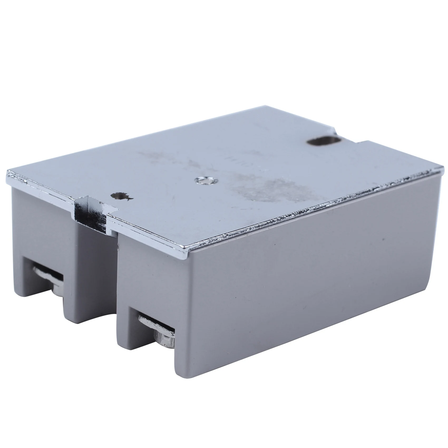 AT19-6X Single Phase Solid State Relay DC-DC SSR-40DD 40A DC3-32V DC5-60V White+Silver
