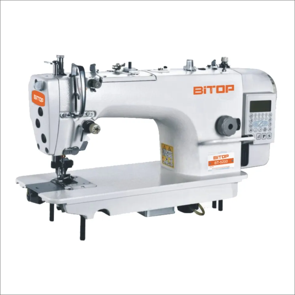 BT-5200-D3 Industrial Sewing Machine Computerized Direct Drive Single Needle Lockstitch 2 Needle Interlock Core Motor Included