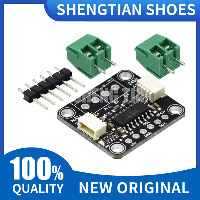 NAU7802 24-Bit ADC Module - Compatible with STEMMA QT/Qwiic for Precision Data Conversion and Pressure Measurement