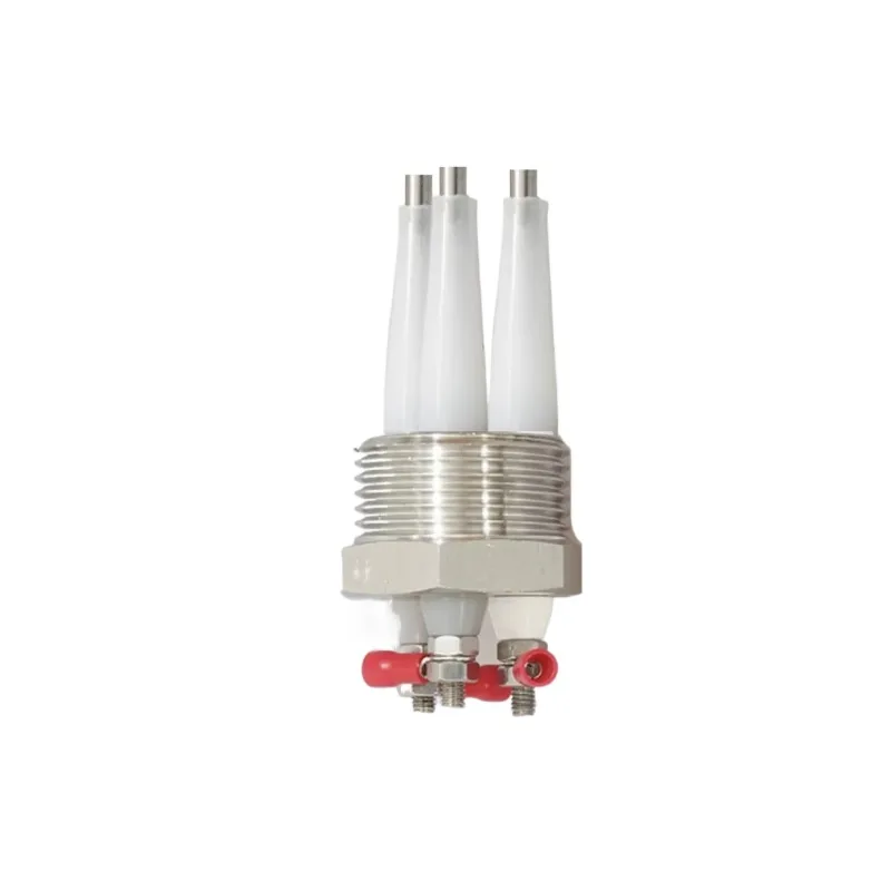 6-point 3-pole stainless steel boiler water level electrode liquid level probe probe induction rod sensor probe