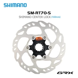 Shimano Center Lock Disc Brake Rotor SM-RT70 160mm Road Bike ICE TECHNOLOGIES Rotors MTB Bicycle Record SLX M7000 Series