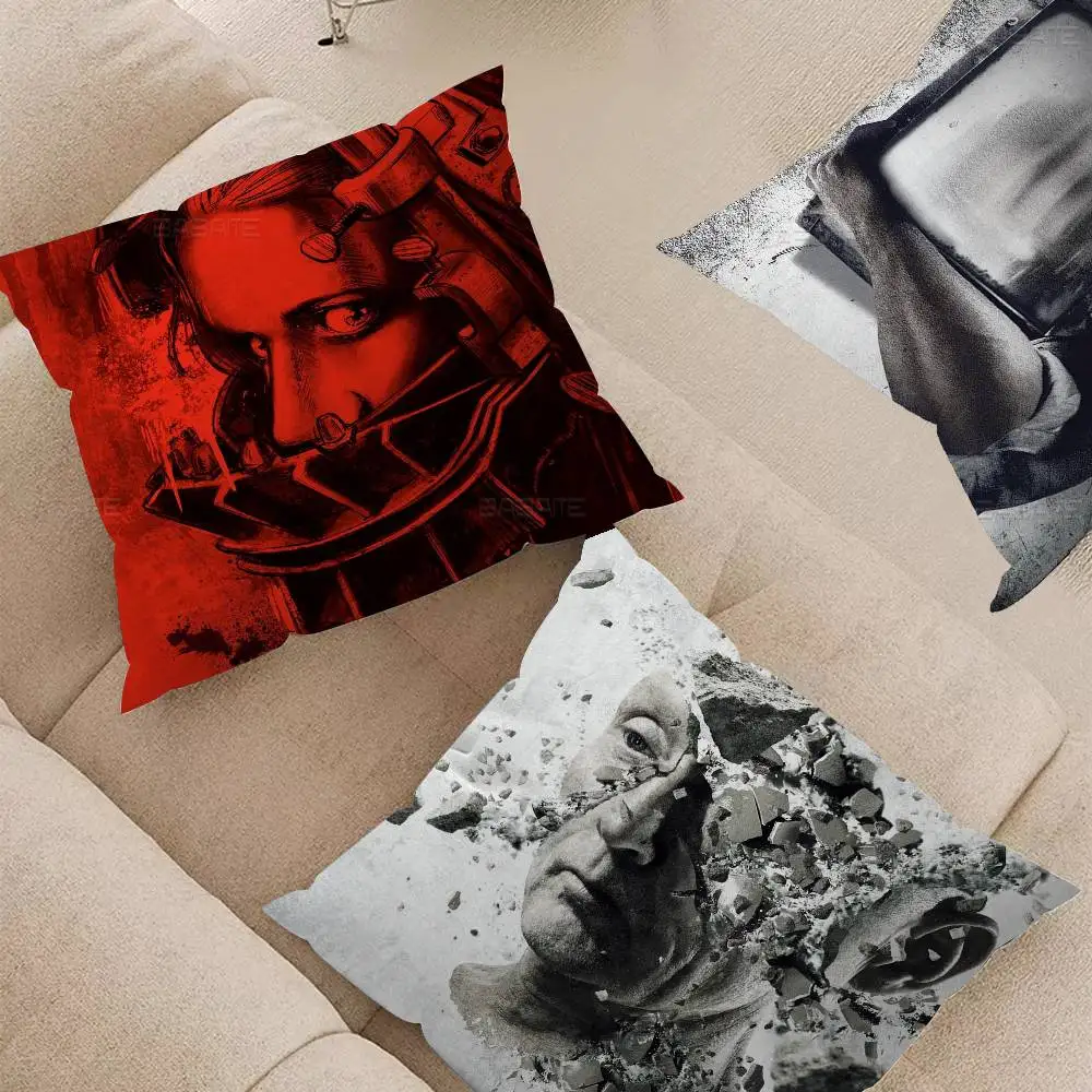 Thriller Movie S-Saw Cushion Cover Inches Farmhouse Decor Home Throw Pillow Covers for Couch Decorations