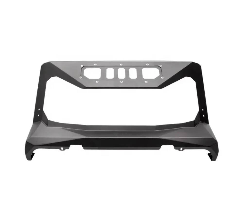 J195-2 Armor Front Bumper Window Bracket With Lamps For Jeep For Wrangler Jk 2007-2017