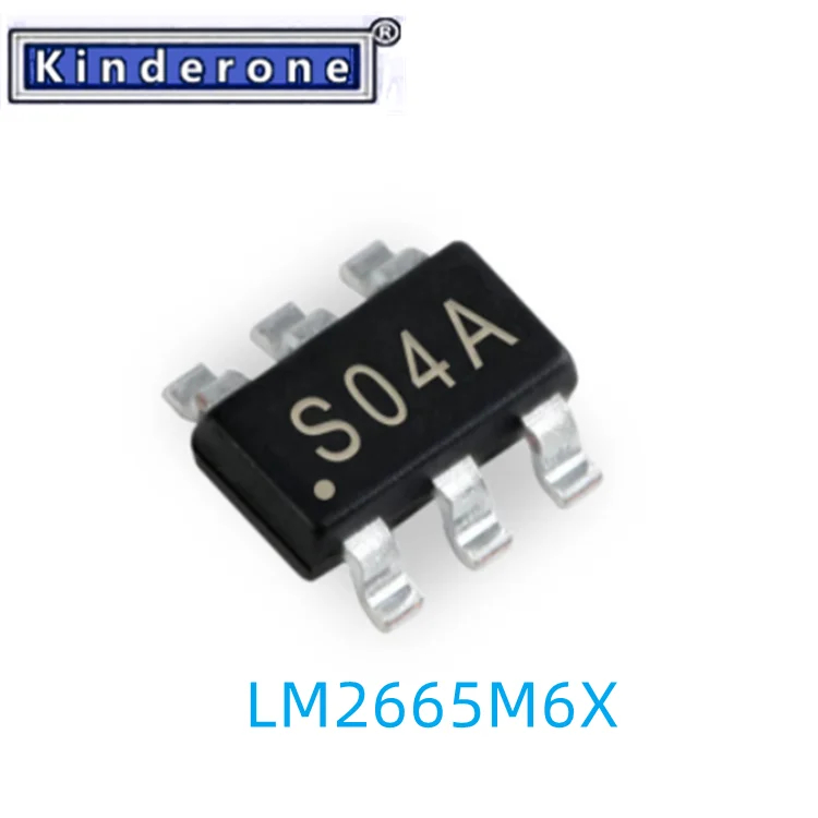 

1-100PCS LM2665M6X LM2665 S04A SOT-23-6 DC-CD Voltage Regulator NEW MCU electronics