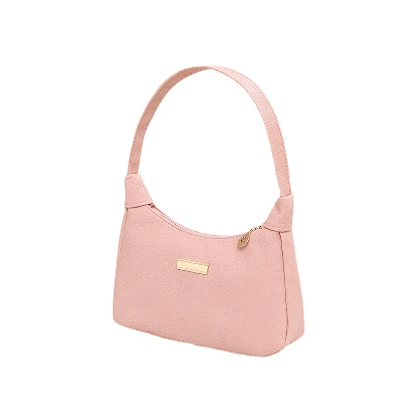 2023 trendy fresh and sweet lychee pattern sequin decoration wholesale underarm bag niche design women\'s handbag