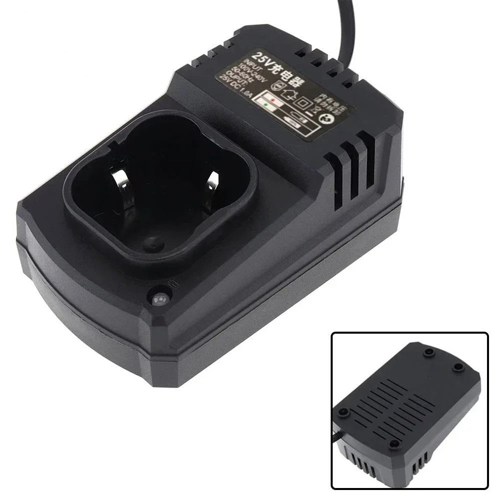 For Electrical Drill 25V DC Charger 110-240V Charger Efficient Charging Over-current Protection Over-voltage Protection