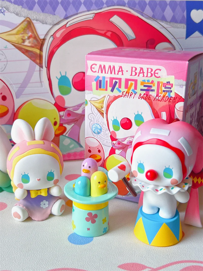 إيما سيكريت فورست فاتنة الجنية الطفل أكاديمية سلسلة صندوق أعمى اللعب صندوق غامض غامض كايكسا الشكل لطيف نموذج الحلي هدية #2