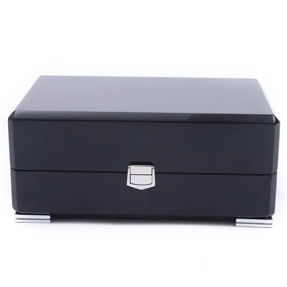 Caja de almacenamiento de relojes, organizador de relojes, caja de almacenamiento de relojes, para almacenar y exhibir relojes para oficinas, dormitorios, vestidores, tiendas