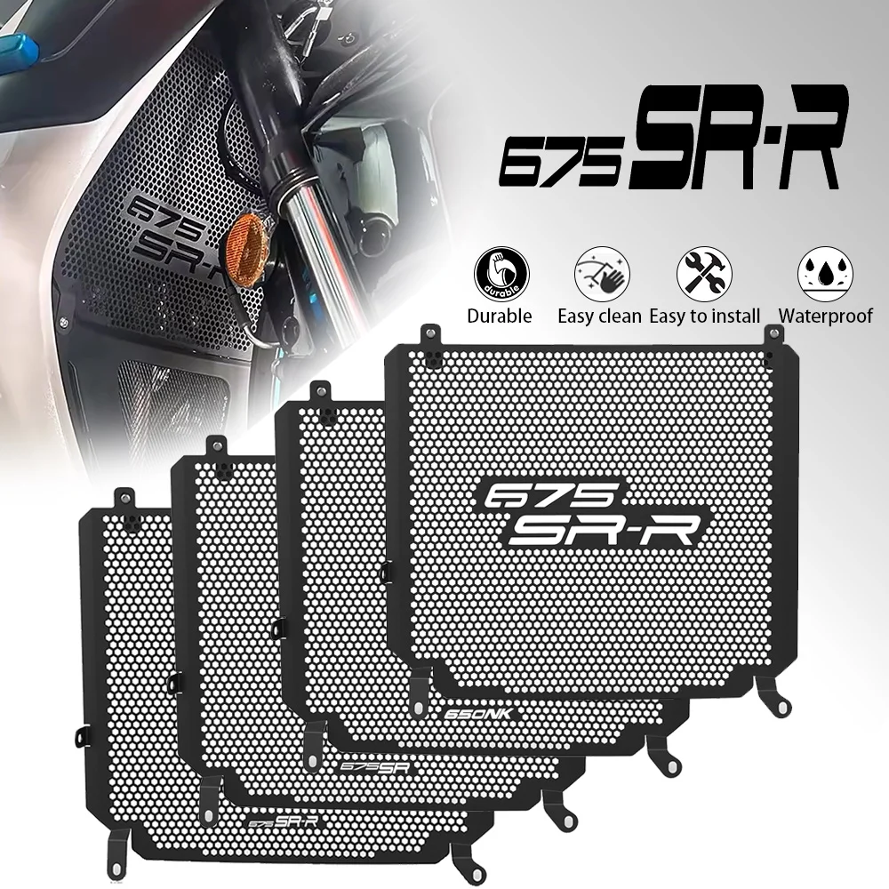 FOR CFMOTO CF MOTO 650NK 675SR-R 675SR 2024 2025 675 SR SS 675SS R SR-R Motorcycles Radiator Grille Guard Cover Protection Parts